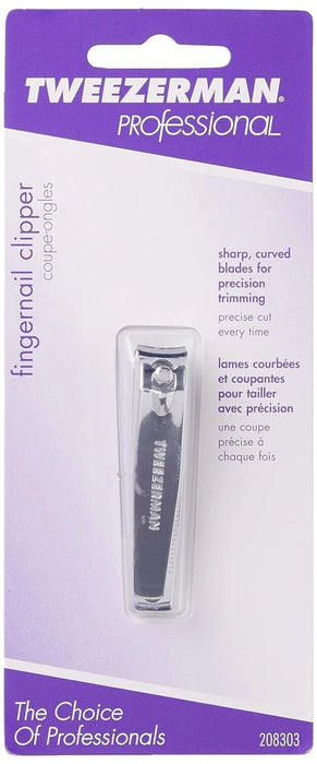 TWEEZERMAN Deluxe Fingernail Clipper Model #ZW-3076-P, UPC: 038097307696