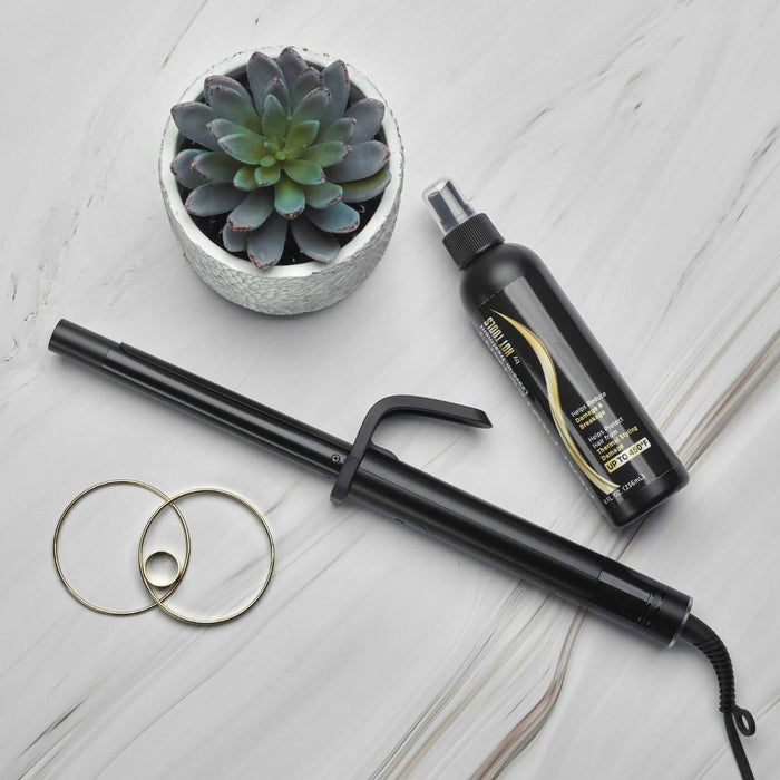 HOT TOOLS Black Gold 1" Digital Salon Curling Iron Model #HO-HT1124BG, UPC: 078729911242