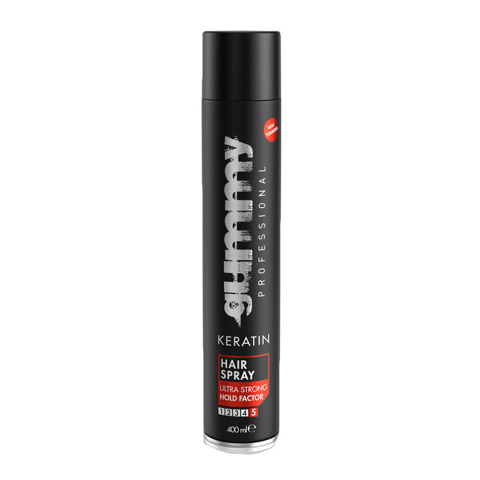 Gummy Hair Spray 400 ml Ultra Strong Model #GU-GU105, UPC: 8691988001121