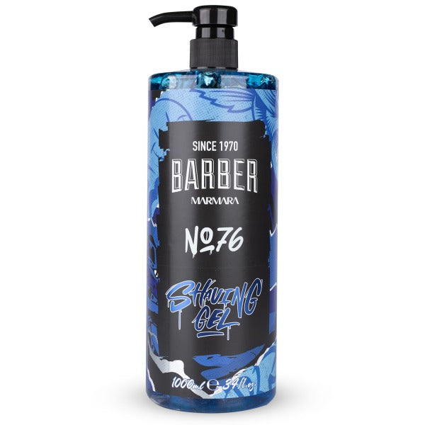 Marmara Barber Shaving Gel No.76 - 1000ml Model #BSG-1000-76, UPC: 8691541006631