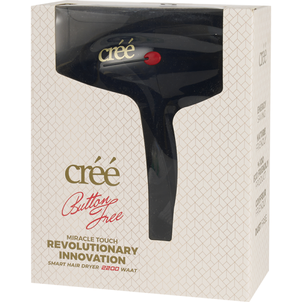 Cree Hair Dryer / Button Free Model #YV-ES4200, UPC: 639790927473