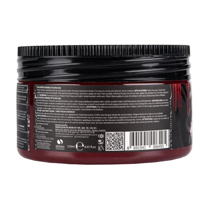 Marmara Barber Hair Gel No.33 - 8.45 oz (250ml) Model #BHG-250-33, UPC: 8691541006495