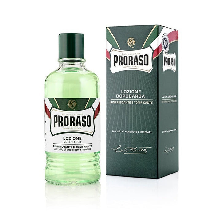 Proraso Aftershave Lotion with Eucalyptus & Menthol, 400ml Model #RA-400675