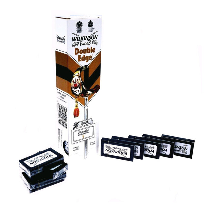 WILKINSON Double Edge Razor Blades - 100ct Model #7000102P, UPC: 5010189197205