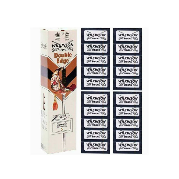 WILKINSON Double Edge Razor Blades - 100ct Model #7000102P, UPC: 5010189197205