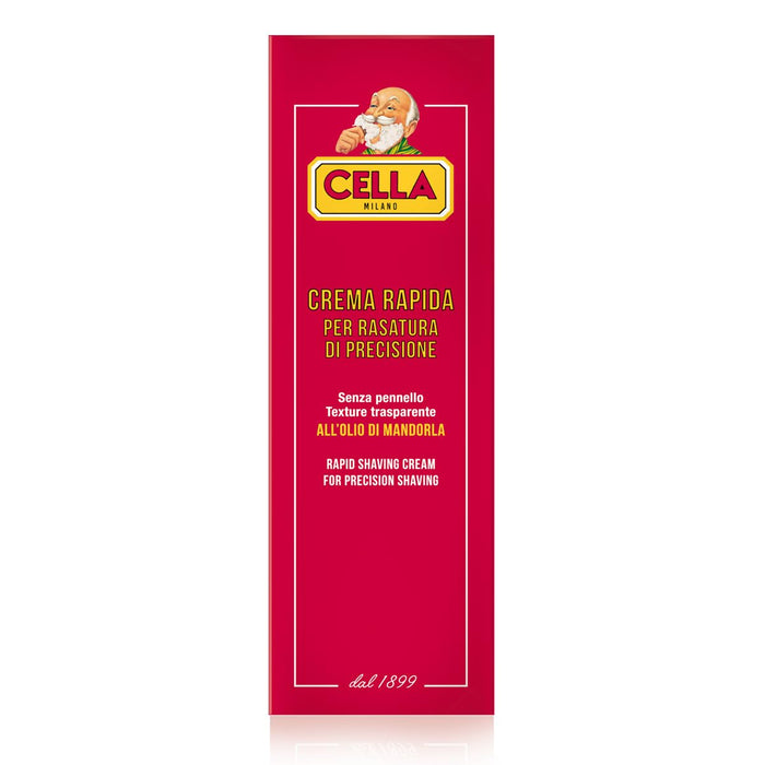 Cella Rapid Shaving Cream 150 ml Model #WJ-57069, UPC: 8001117570693