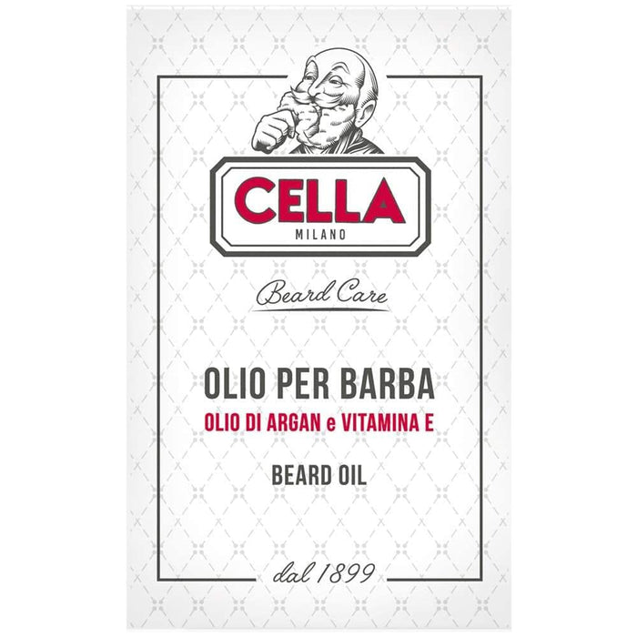 Cella Beard Oil 50 ml | 1.7 fl oz Model #WJ-57081, UPC: 8001117570815