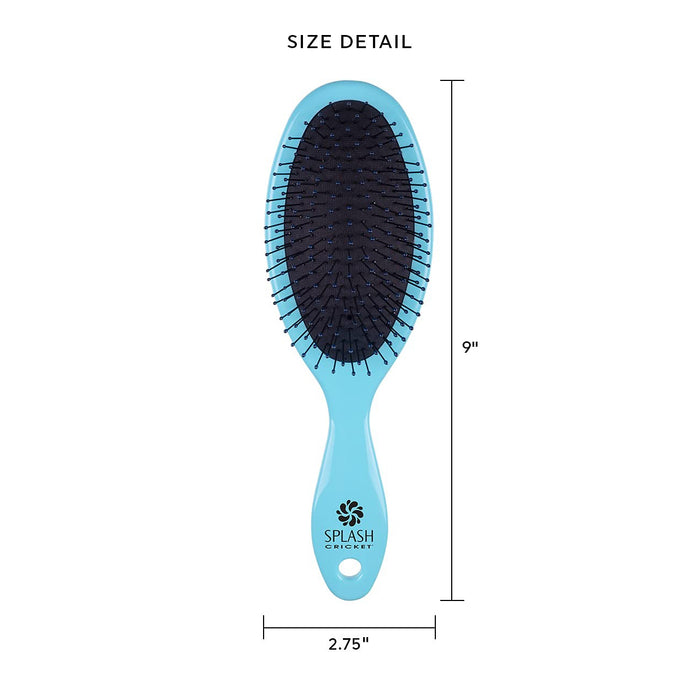Cricket  Detangling Brush - True Blue Model #CR-5511075, UPC: 672501110757