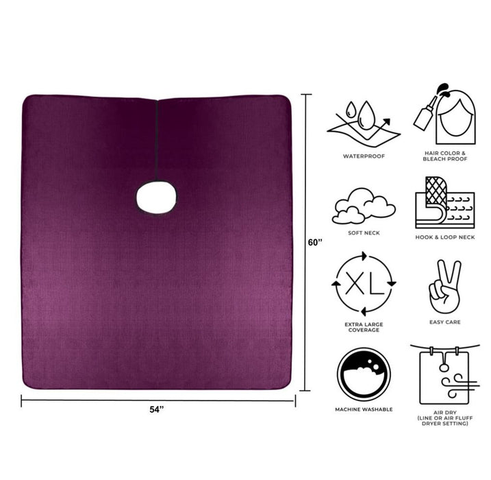 Cricket Shimmering All Purpose Cape - Crushed Violet Model #CR-5512541, UPC: 672555125417