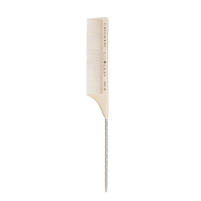 Cricket Silkomb Pro-50 Fine Toothed Rattail Comb Model #CR-CT-5515005, UPC: 672555150051