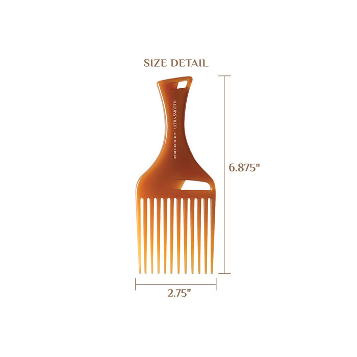 Cricket Ultra Smooth Hair Pick Comb Model #CR-5515131, UPC: 672555151317