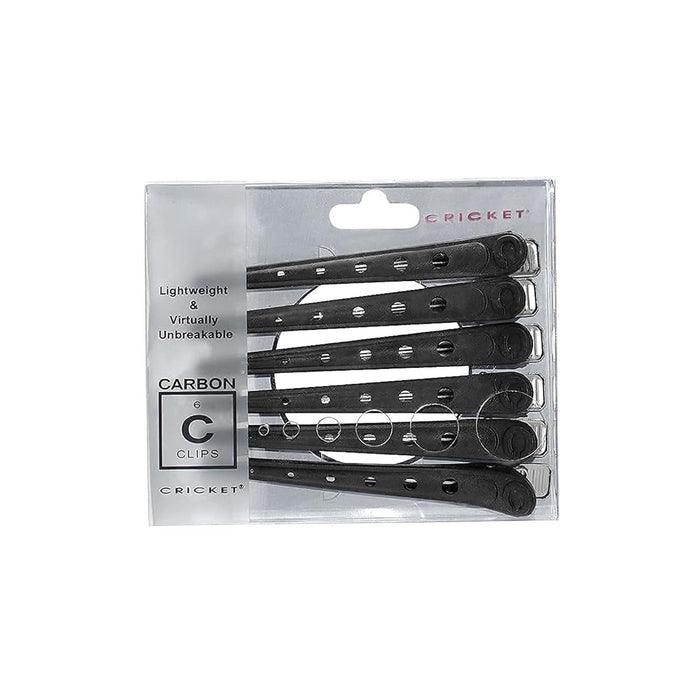 Cricket Professional Salon Carbon Hair Clips Model #CR-5516041, UPC: 672555160418