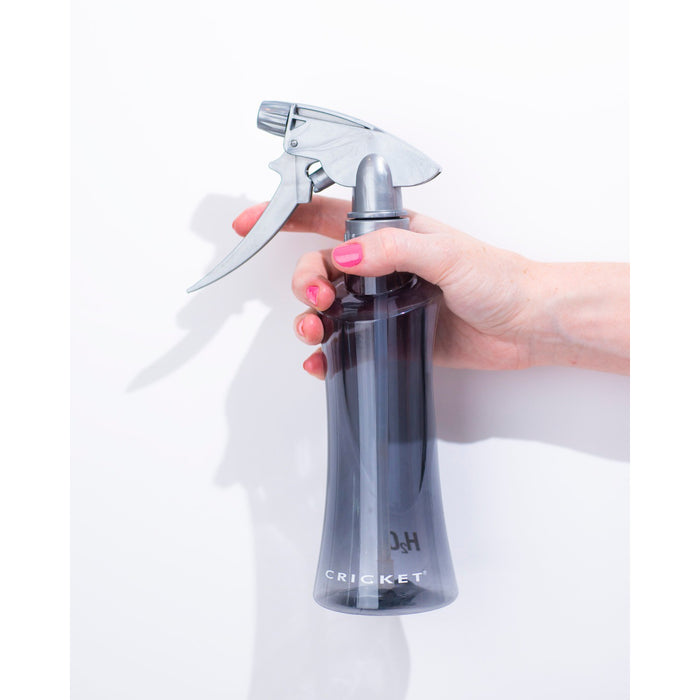 Cricket H20 Spray Bottle (Smoke Grey) - Holds 10oz Model #CR-5516265, UPC: 672555162658