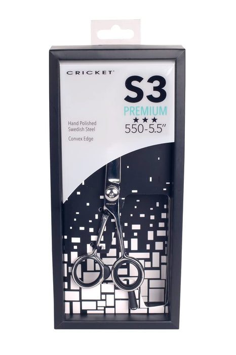 Cricket S-3 Premium Carded Shear - 5.5 Inch Model #CR-CT-5517122, UPC: 672555171223