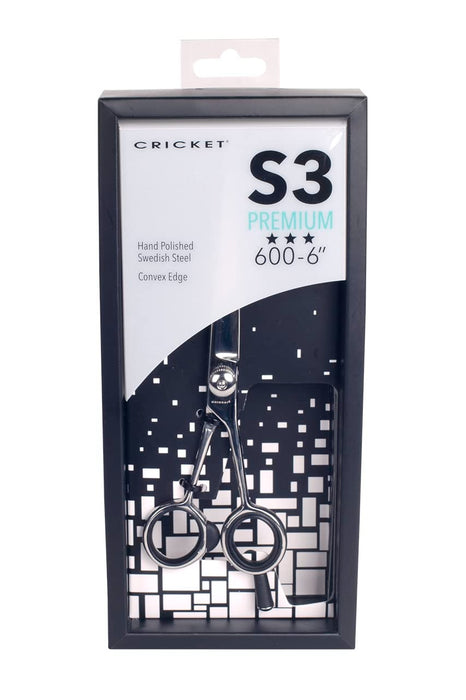 Cricket S-3 Premium Carded Shear - 6 Inch Model #CR-CT-5517123, UPC: 672555171230