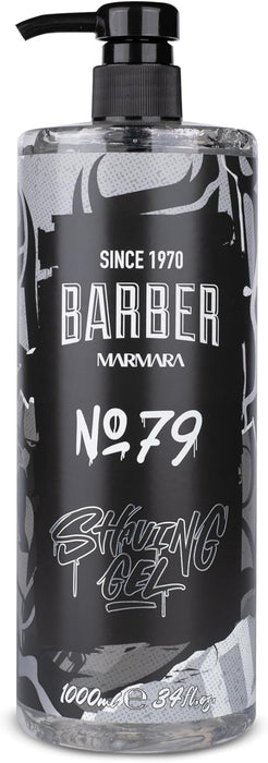 Marmara Barber Shaving Gel No.79 - 1000ml Model #BSG-1000-79, UPC: 8691541006693