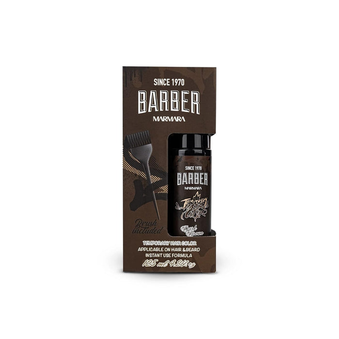 Marmara Barber Temporary Hair Color - Dark Brown 4.2 oz (125ml) Model #BTC-125-DB, UPC: 8691541006778
