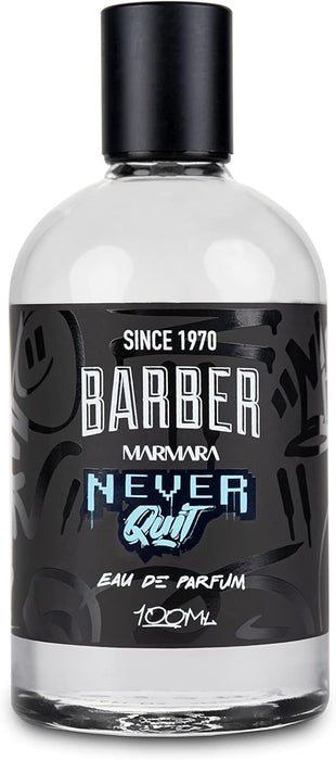 Marmara Barber Perfume Never Quit - 100ml Model #BP-100-NQ, UPC: 8691541007027