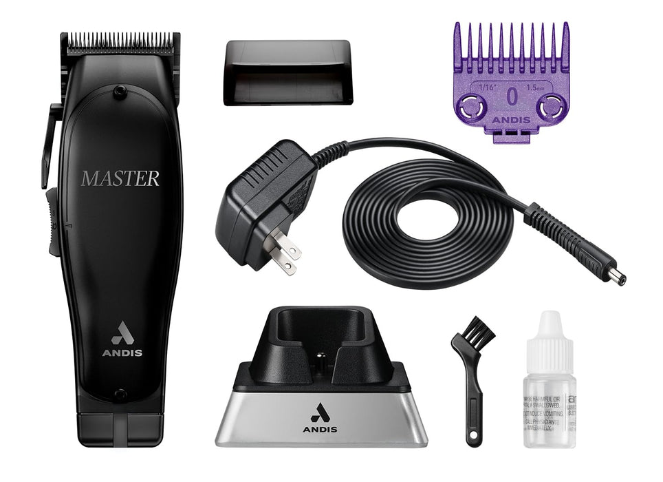 Andis Cordless Master Clipper Li - Black Label - MLC (000-1) Model #AN-561895, UPC: 040102006364