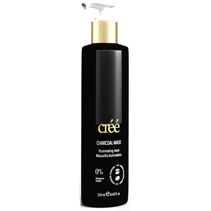 Cree Charcoal Hair Mask 250 ml Model #YV-CR-111, UPC: 840302402306