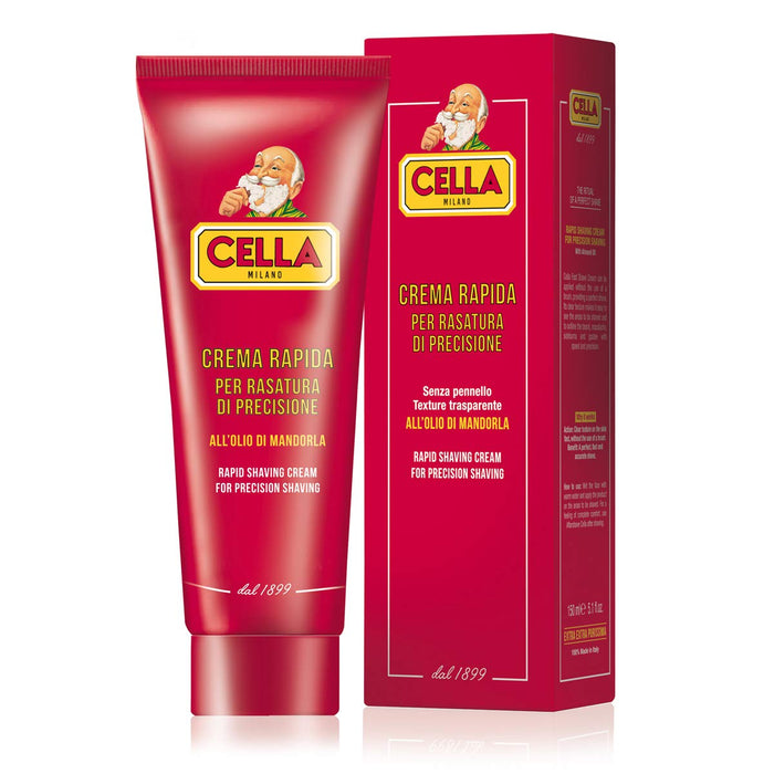 Cella Rapid Shaving Cream 150 ml Model #WJ-57069, UPC: 8001117570693