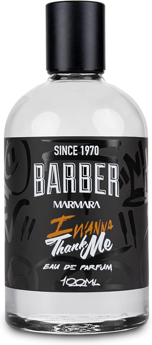 Marmara Barber Perfume I Wanna Thank Me - 100ml Model #BP-100-IWT, UPC: 8691541006990