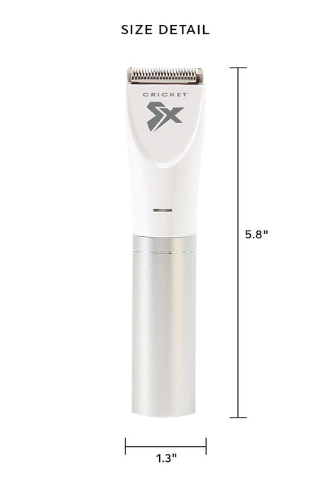 Cricket Stylist Xpressions Silver Streak Trimmer Model #CR-CK-XPR-S, UPC: 672501179884