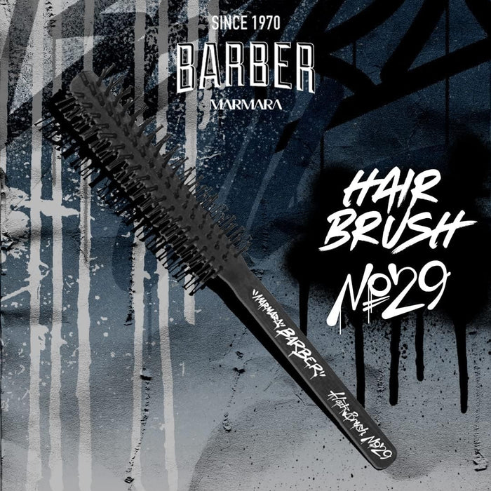 Marmara Barber Hair Brush No.29 Model #BHB-29, UPC: 8691541007294