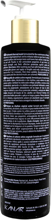 Cree Charcoal Hair Mask 250 ml Model #YV-CR-111, UPC: 840302402306