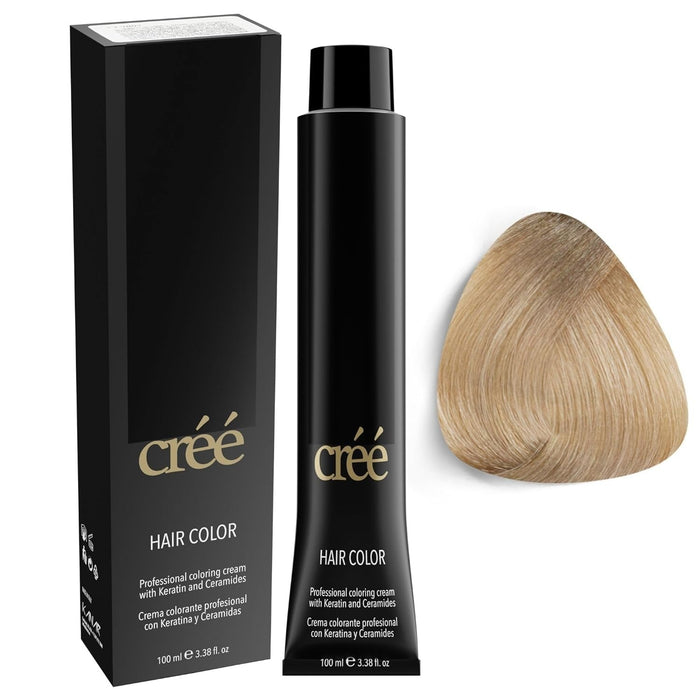 Cree Hair Color Sand Ash Series - Lightest Sand Blond Model #YV-CR-101-10.7, UPC: 639790927831