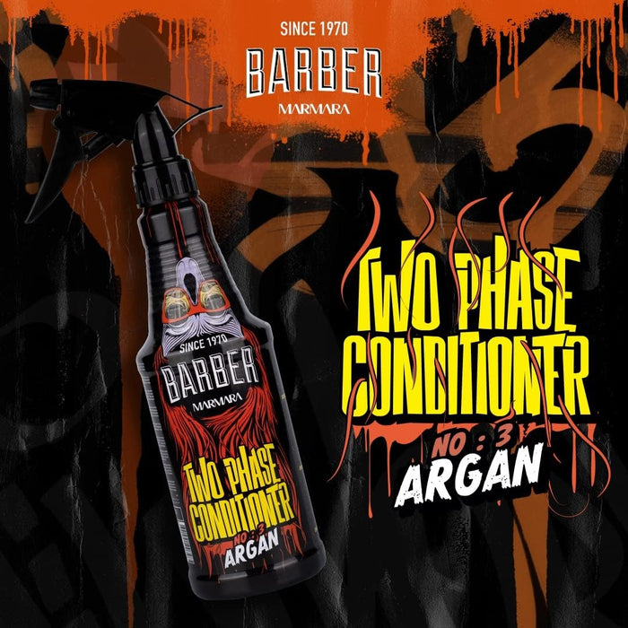 Marmara Barber Two Phase Conditioner No. 3 Argan - 500 ml Model #BTPC-500-ARG, UPC: 8691541007485