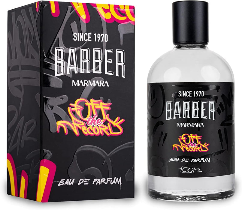 Marmara Barber Perfume Off The Record - 100ml Model #BP-100-OTR, UPC: 8691541007003