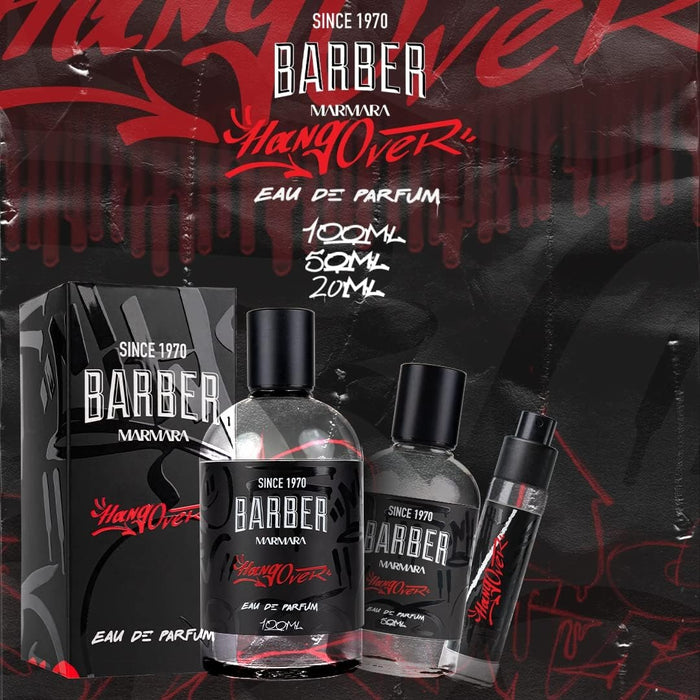 Marmara Barber Hangover Eau De Parfum - 100ml Model #BP-100-HNG, UPC: 8691541007010