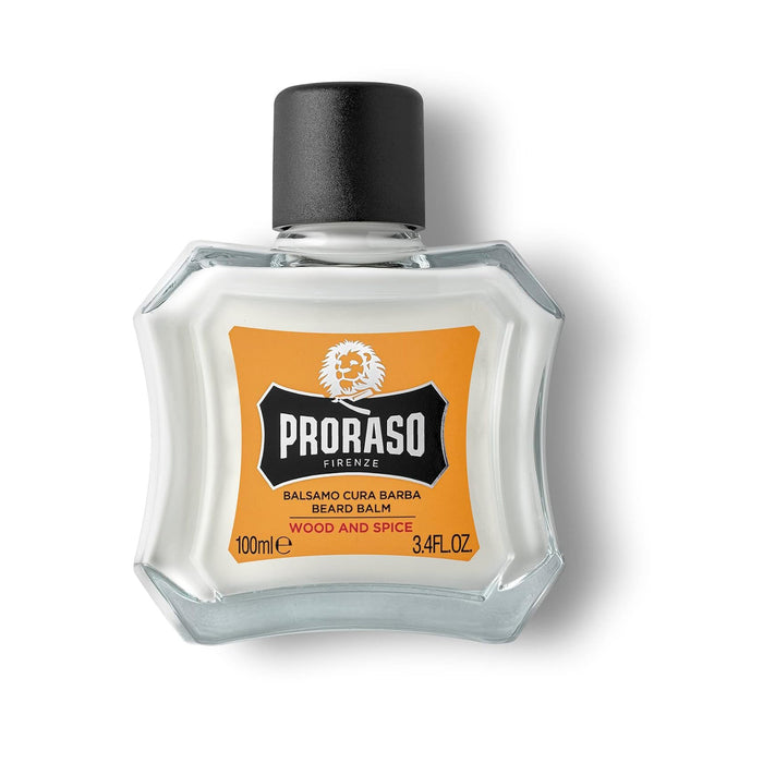 Proraso Beard Balm, Wood and Spice - 100ml Model #RA-400730, UPC: 8004395001651