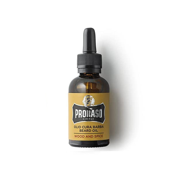 Proraso Beard Oil - Wood & Spice, 30ml Model #RA-400740, UPC: 8004395001668