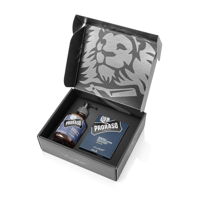 Proraso Special Beard Care set, Azur Lime Model #CW-400691, UPC: 8004395006915