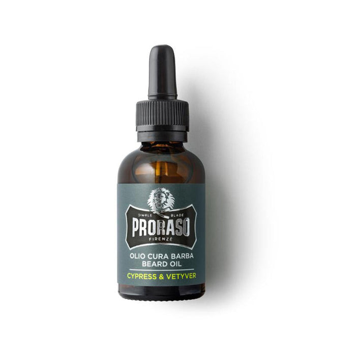 Proraso Beard Oil  30ml Cypress & Vetyver Model #RA-8371-CYP, UPC: 8004395007424