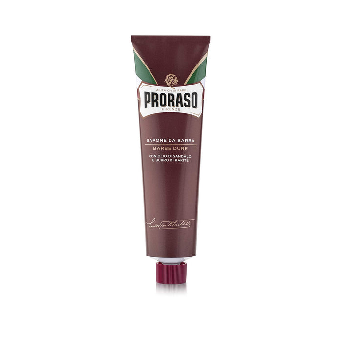 Proraso Shaving Cream in Tube Red 150ml Model #RA-400912, UPC: 8004395009121