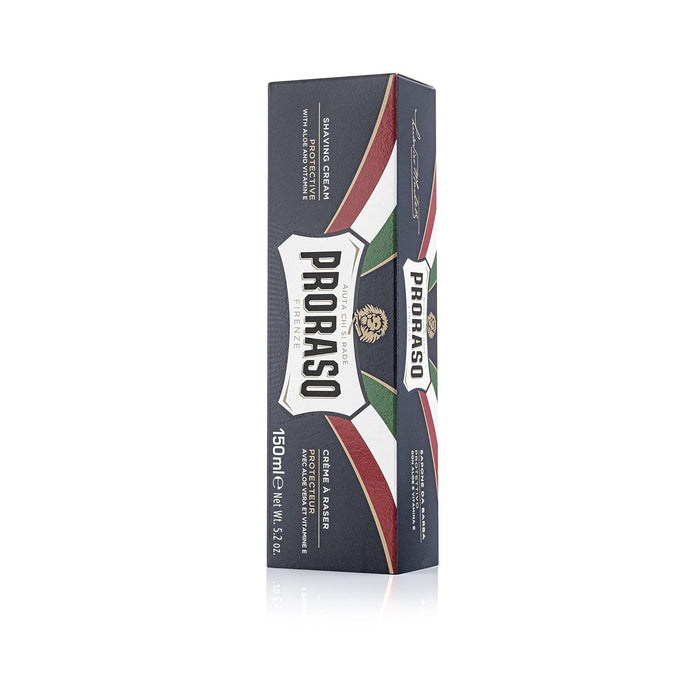 Proraso Shaving Cream in Tube Blue 150ml Model #RA-400913, UPC: 8004395009138
