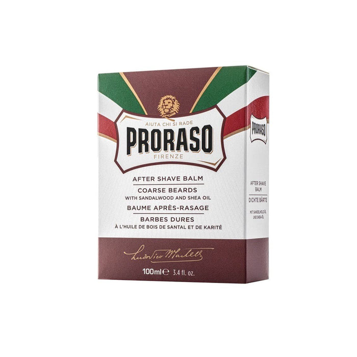 Proraso After Shave Balm Sandalwood - Red 3.4 oz Model #CW-400982, UPC: 8004395009824