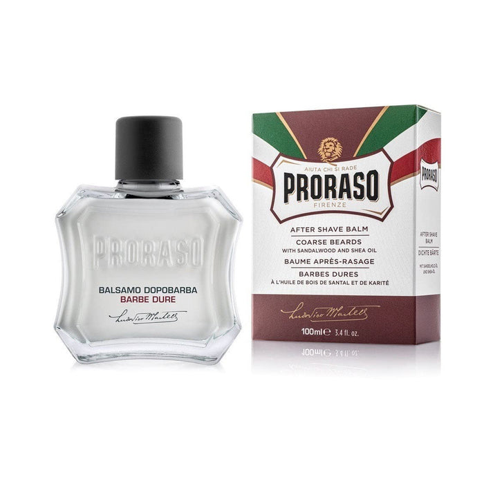 Proraso After Shave Balm Sandalwood - Red 3.4 oz Model #CW-400982, UPC: 8004395009824