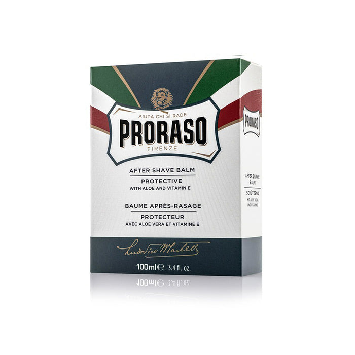 Proraso After Shave Balm Protective - Blue 3.4 oz Model #CW-400983, UPC: 8004395009831