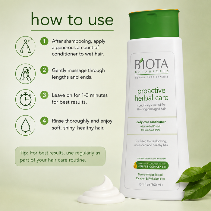 Biota Botanicals Proactive Herbal Care Daily Conditioner 10.1 fl oz