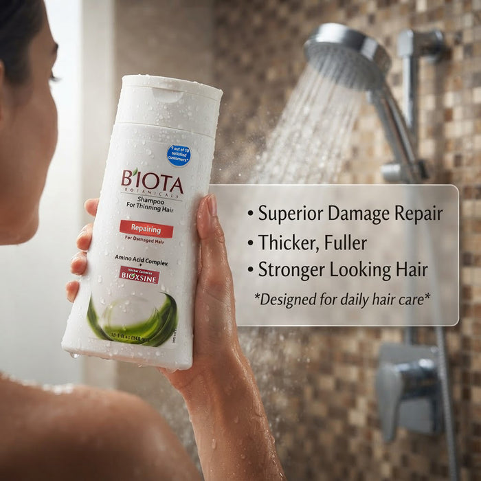 Biota Botanicals Advanced Herbal Care Shampoo for Normal & Dry Hair - 10.1 fl oz (300 mL)
