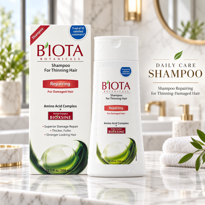 Biota Botanicals Advanced Herbal Care Shampoo for Normal & Dry Hair - 10.1 fl oz (300 mL)