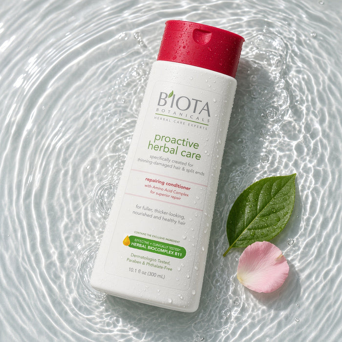Biota Botanicals Proactive Herbal Care Repairing Conditioner 300 mL | Herbal Conditioner for Thinning & Damaged Hair
