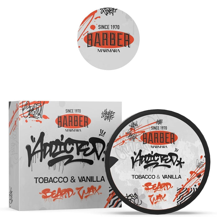 Marmara Barber Tobacco & Vanilla Beard Wax 50 ml Model #BBW-50-TV, UPC: 8691541010911