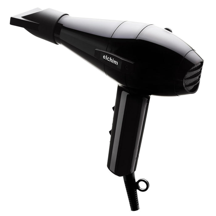ELCHIM 2001 High Pressure Professional Hair Dryer - Black Model #EL-220710010, UPC: 836793002118
