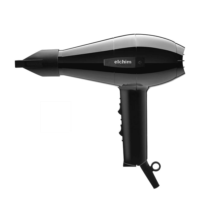ELCHIM 2001 High Pressure Professional Hair Dryer - Black Model #EL-220710010, UPC: 836793002118