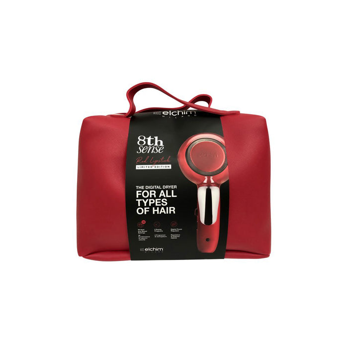 ELCHIM 8th Sense Hair Dryer - Red Lipstick Model #EL-2527D0V01, UPC: 836793003245